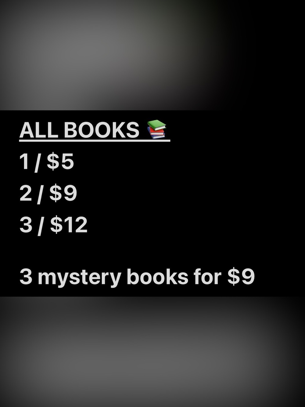 📚 CLEARANCE SALE